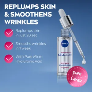 NIVEA Cellular Expert Filler vyplňujúce sérum s kyselinou hyalurónovou 30 ml