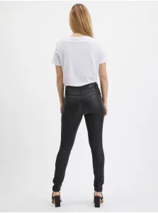 Čierne dámske skinny fit nohavice ORSAY
