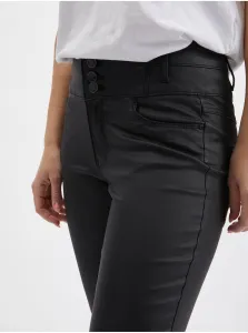 Čierne dámske skinny fit nohavice ORSAY
