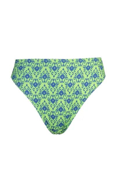 Trendyol Etnický Vzor Vysoký Pás Normálna noha Bikiny Spodok