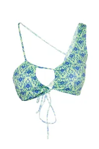 Trendyol Etnický vzor Tunel Trojuholník Bikini Top
