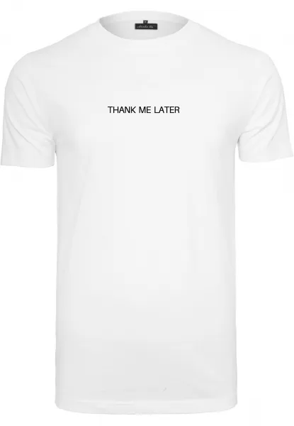 Thank you later t-shirt white