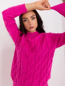 Sweater-AT-SW-2235.00P-Fuchsia