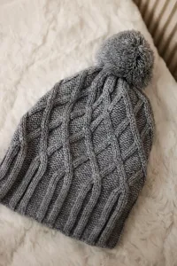 Kesi Čapica с fleece Milano K203 tmavo-sivá