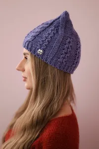 Kesi Čapica s fleece Rabbid K237 svetlo fialová