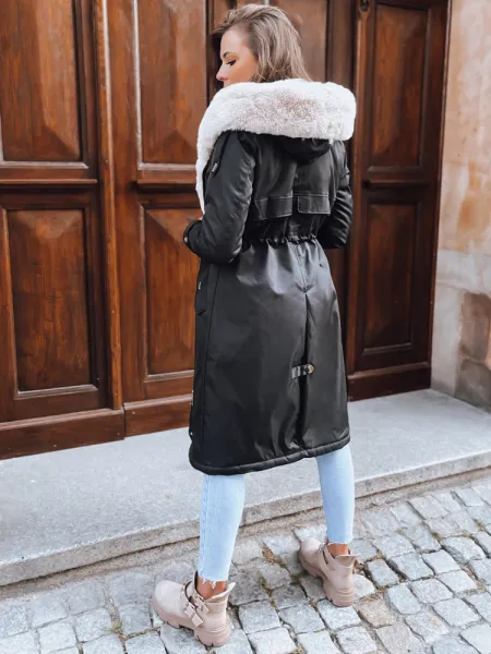 Dámska bunda parka HARPERSOFT Farba čierna DSTREET