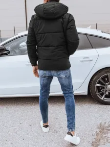 Pánska zimná bunda Farba čierna DSTREET