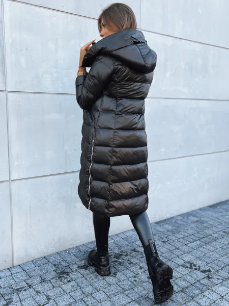 Dámska prešívaná bunda BLACK DIAMOND Farba čierna DSTREET