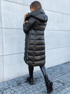Dámska prešívaná bunda BLACK DIAMOND Farba čierna DSTREET