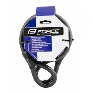 Zámok na bicykel FORCE CABLE LOCK 1500 12