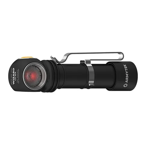 Svietidlo multifunkčné ARMYTEK Wizard C2 WR Magnet USB Warm - čierne