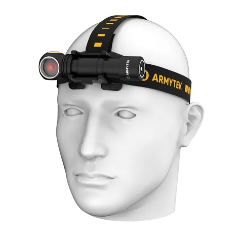 Svietidlo multifunkčné ARMYTEK Wizard C2 WR Magnet USB Warm - čierne