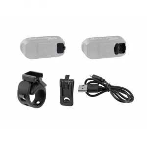 Svetlo na bicykel FORCE PILL 12 LM, 3 x LED, USB