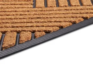 Rohožka Mix Mats Crossings čierna / béžová