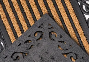 Rohožka Mix Mats Panama béžová / čierna