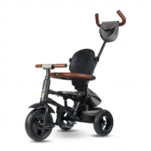 QPLAY Trojkolka Rito Deluxe Grey, 6 v 1, vek 10-72 mesiacov