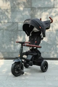 QPLAY Trojkolka Rito Deluxe Grey, 6 v 1, vek 10-72 mesiacov