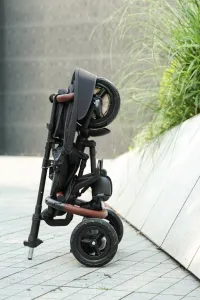 QPLAY Trojkolka Rito Deluxe Grey, 6 v 1, vek 10-72 mesiacov