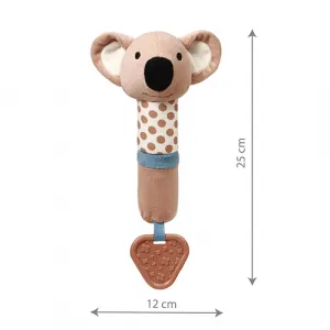 BABYONO Hračka pískacia s hryzačkou Koala Charlie 3m+