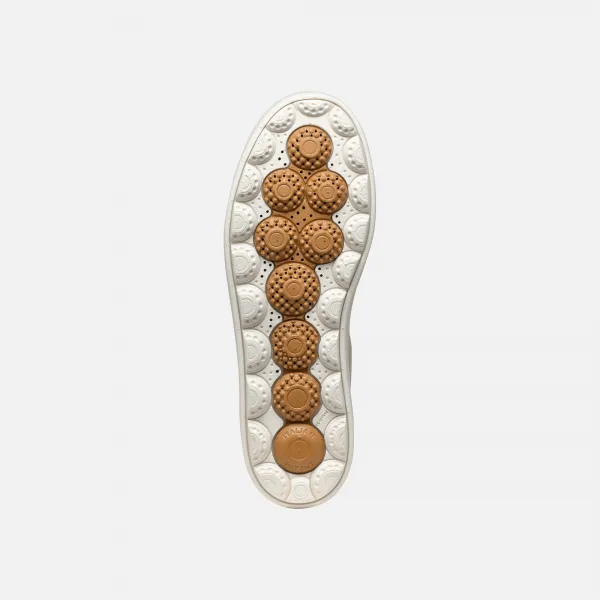 Cream women's sneakers Geox Spherica ECUB-1 - Women's