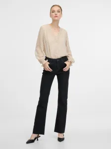 Beige Women's Long Sleeve Blouse ORSAY - Women's