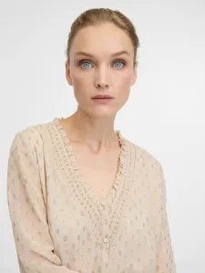 Beige Women's Long Sleeve Blouse ORSAY - Women's