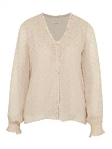 Beige Women's Long Sleeve Blouse ORSAY - Women's