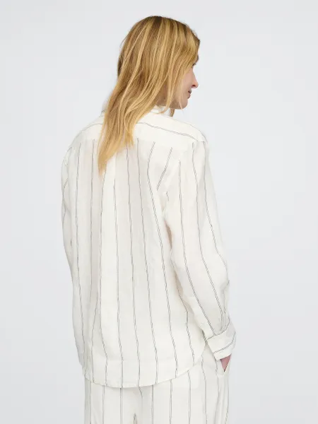 GAP Linen Oversize Shirt Big Shirt - Women's