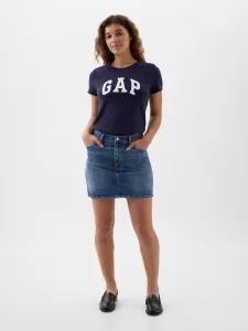 GAP CLASSIC Dámske tričko, tmavo modrá, veľkosť