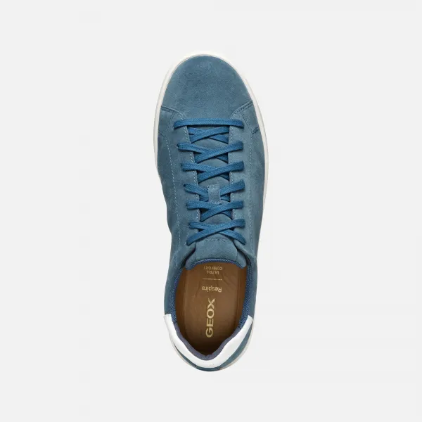 Light blue men's sneakers Geox Spherica ECUB-1 - Men
