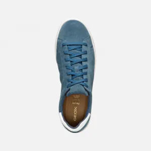Light blue men's sneakers Geox Spherica ECUB-1 - Men