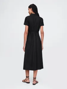 GAP Linen shirt maxi dress - Women's