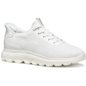 White women's sneakers Geox Spherica Plus - Women's