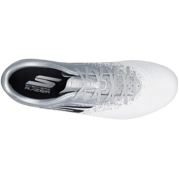 Skechers RAZOR GOLD FG Pánske kopačky, biela, veľkosť