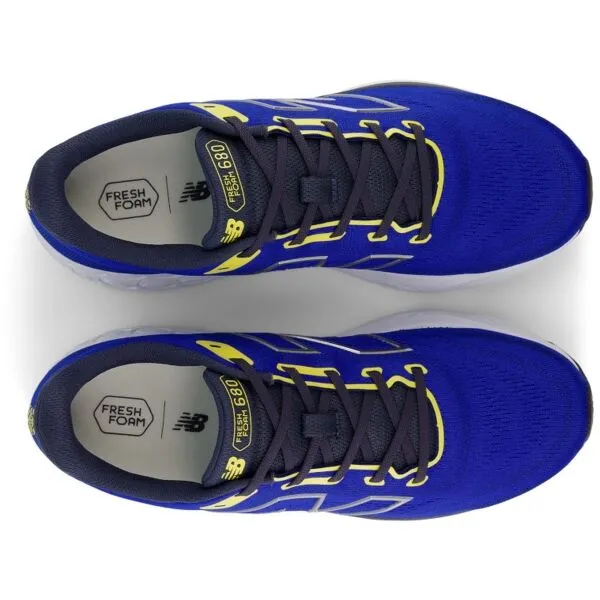 New Balance FRESH FOAM 680 V8 Pánska bežecká obuv, modrá, veľkosť 40