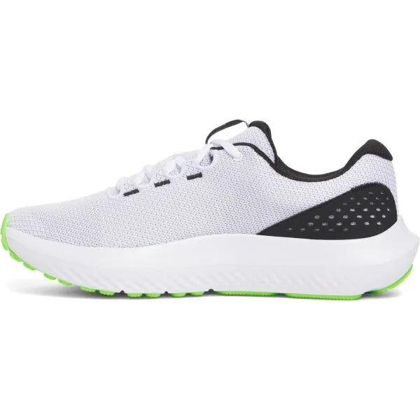 Under Armour CHARGED SURGE 4 Pánska bežecká obuv, biela, veľkosť 46