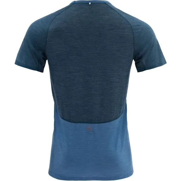 Devold RUNNING MERINO 130 SHIRT MAN Pánske tričko, modrá, veľkosť