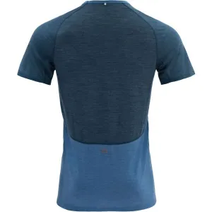 Devold RUNNING MERINO 130 SHIRT MAN Pánske tričko, modrá, veľkosť