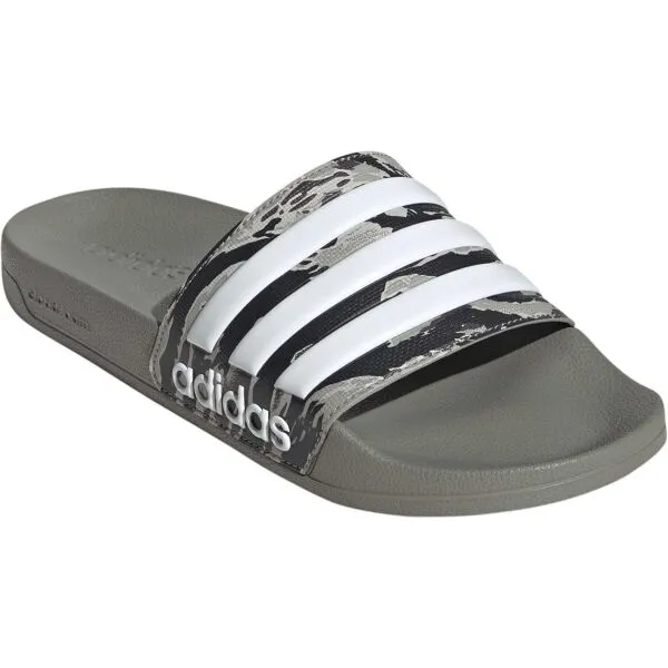 adidas ADILETTE SHOWER Pánske šĺapky, sivá, veľkosť 46