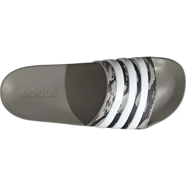 adidas ADILETTE SHOWER Pánske šĺapky, sivá, veľkosť 46