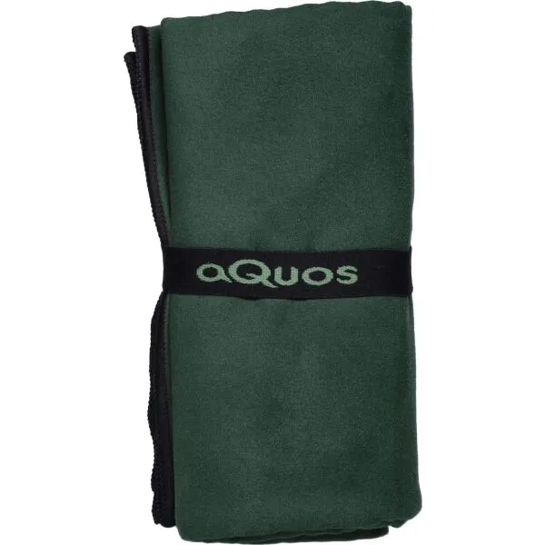 AQUOS AQ TOWEL 80 x 130 Rýchloschnúci športový uterák, khaki, veľkosť