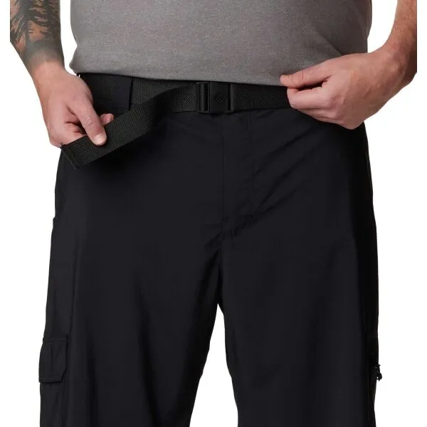 Columbia SILVER RIDGE UTILITC CARGO SHORT Pánske šortky, čierna, veľkosť