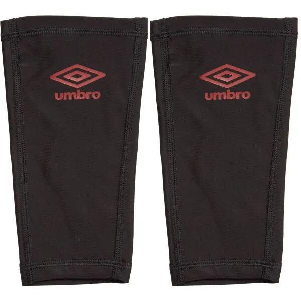 Umbro NEO SHIELD GUARD W/SLEEVE Futbalové chrániče, červená, veľkosť