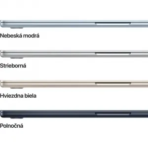 MacBook Air 15" Apple M4 10C CPU 10C GPU 16GB 512GB Nebeský modrý SK, MC7C4SL/A
