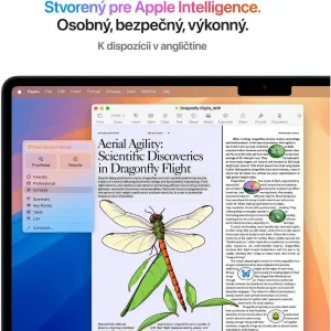 MacBook Air 15" Apple M4 10C CPU 10C GPU 16GB 512GB Polnočný SK, MW1M3SL/A