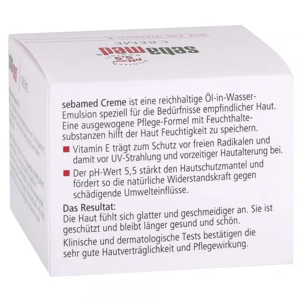 Sebamed denný krém s vitamínom E 75 ml