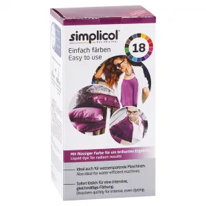 Simplicol farba na textil Zmyselné bobule 150 ml + 400 g