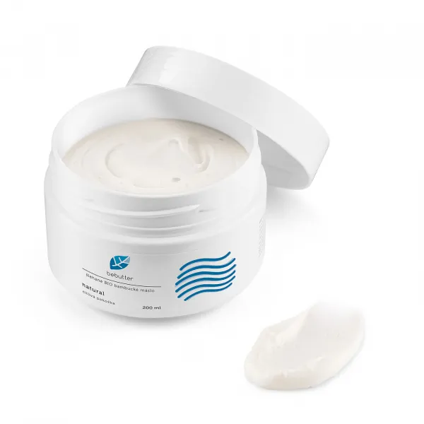 Šľahané BIO bambucké maslo natural