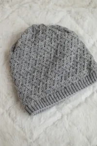 Kesi Čapica s fleece Kratka K204 tmavošedý