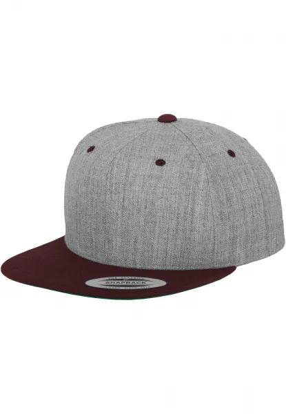 Classic Snapback 2-Tone H.Grey/Chestnut